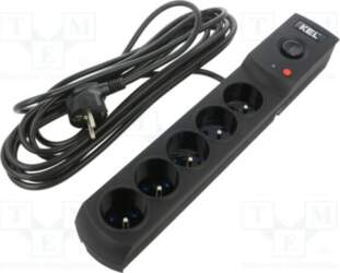 KEL Plug socket strip: protective; Sockets: