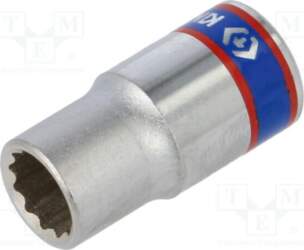 KING TONY Socket: 12-angles; socket spanner