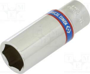 KING TONY Socket: 6-angles; socket spanner