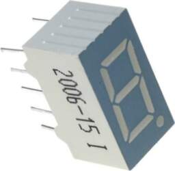 KINGBRIGHT ELECTRONIC Display: LED; 7-segment; 9