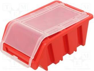 KISTENBERG Container: cuvette; red; with a