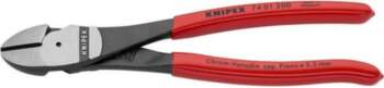 KNIPEX Pliers; side,cutting; high leverage