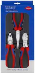 KNIPEX Tools set: pliers; side,half-rounded