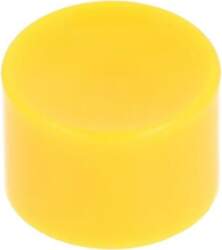 KNITTER-SWITCH Button; Illumin: none; Body: yellow