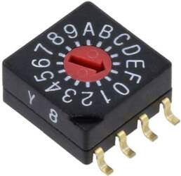 KNITTER-SWITCH Encoding switch; Pos: 16; SMD