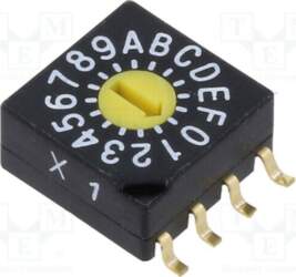 KNITTER-SWITCH Encoding switch; Pos: 16; SMD
