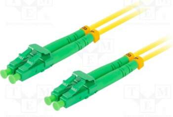 LANBERG Fiber patch cord; LC/APC,both