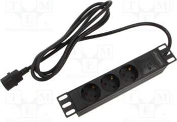 LANBERG Plug socket strip: protective; Sockets:
