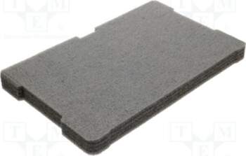 LeanFoam Foam insert; graphite; 500x320x40mm; 2pcs