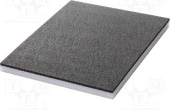 LeanFoam Foam insert; graphite-white; 480x580mm; 7pcs