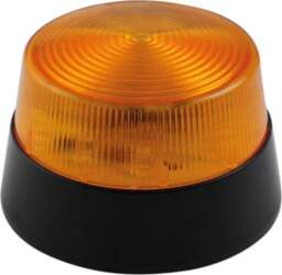 LED FLASHING LIGHT - AMBER -