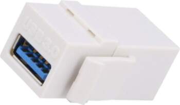 LOGILINK Coupler; socket; female x2; USB