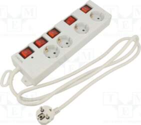 LOGILINK Plug socket strip: supply; Sockets: