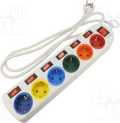 LOGILINK Plug socket strip: supply; Sockets: