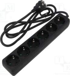 LOGILINK Plug socket strip: supply; Sockets: