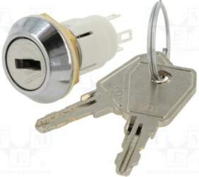 LORLIN Switch: key switch; Stabl.pos: