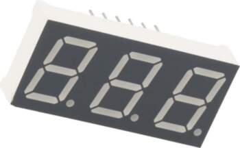 LUCKY LIGHT Display: LED; 7-segment; 13