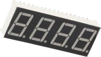 LUCKY LIGHT Display: LED; 7-segment; 14