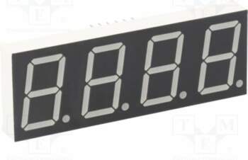 LUCKY LIGHT Display: LED; 7-segment; 20
