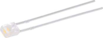 LUCKY LIGHT LED; white warm; rectangular