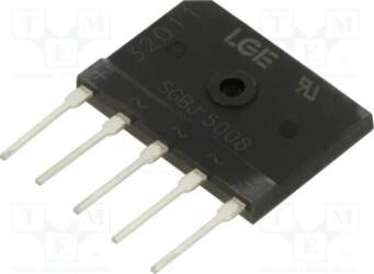 LUGUANG ELECTRONIC Bridge rectifier: three-phase; Urmax: