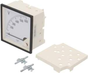 LUMEL Voltmeter; on panel; VAC: 0÷600V