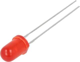 LUMEX LED; red; 5mm; 40mcd; 60°