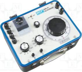 MCP Meter: Thomson bridge; ±0.2%