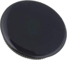 MENTOR Cap; black; Mounting: push-in; plastic