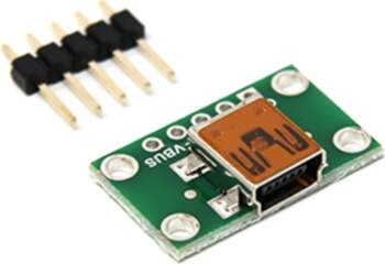 Module robotics: adapter; pin strips,USB