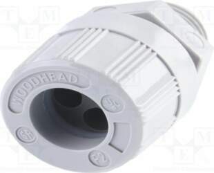 MOLEX Cable gland; NPT1/2"; polyamide; grey