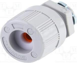 MOLEX Cable gland; NPT1"; polyamide; grey