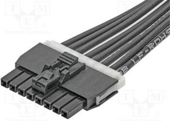 MOLEX Cable; PIN: 8; 150mm; 8A