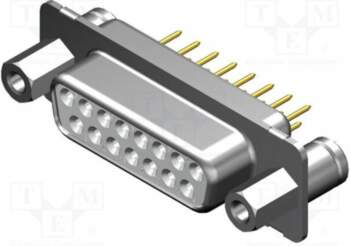 MOLEX Connector: D-Sub; PIN: 15; socket
