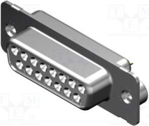 MOLEX Connector: D-Sub; PIN: 9; socket