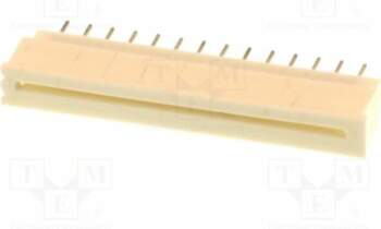 MOLEX Connector: FFC/FPC; tinned; THT; 1A