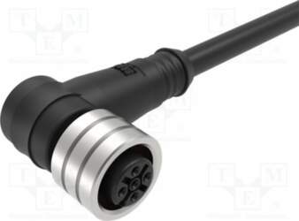 MOLEX Connector: M12; plug; PIN: 4