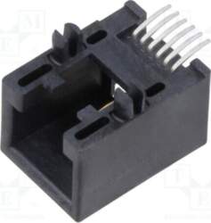 MOLEX Connector: RJ12; socket; PIN: 6