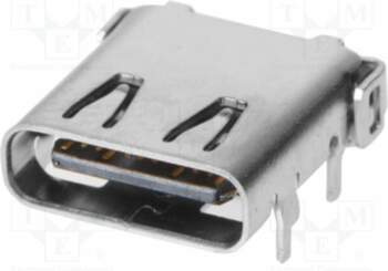 MOLEX Connector: USB C; socket; on