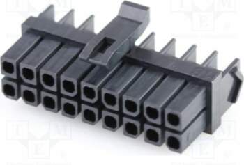 MOLEX Connector: wire-board; socket; PIN: 18