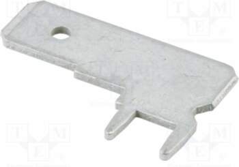 MOLEX Terminal: flat; THT; Variant: non-insulated