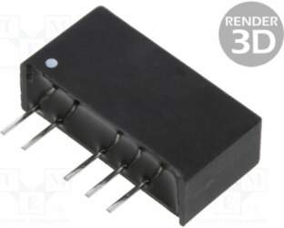 Murata Power Solutions Converter: DC/DC; 1W
