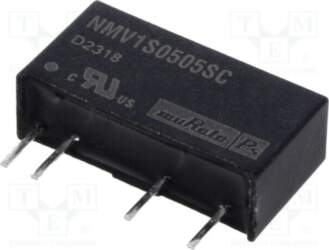Murata Power Solutions Converter: DC/DC; 1W