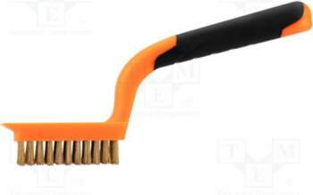 NEO TOOLS Brush; wire; brass; plastic