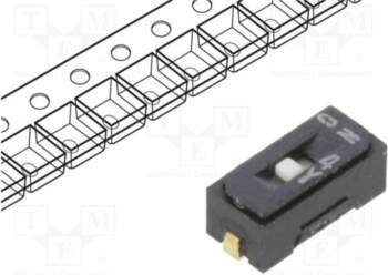 NIDEC COPAL ELECTRONICS Switch: DIP-SWITCH; Poles