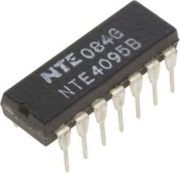 NTE ELECTRONICS IC: digital; JK flip-flop