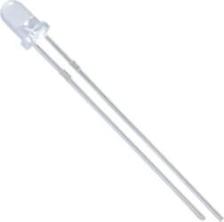 NTE ELECTRONICS LED; pink; 3mm; 300÷400mcd
