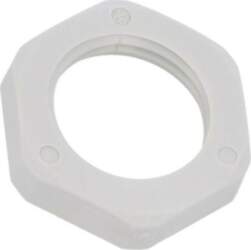 Nut; M16; polyamide; Thk: 5mm; Spanner: