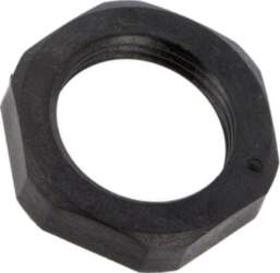 Nut; M20; polyamide; Thk: 6mm; Spanner: