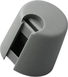 OKW Knob; with pointer; plastic; Øshaft: